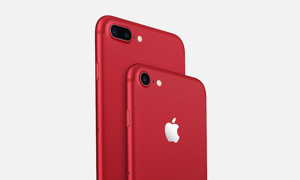 iPhone7/Plusの赤が登場！SEは32GBと128GBに変更へ