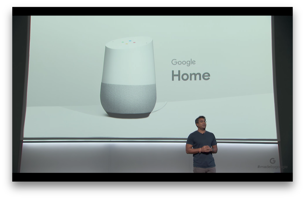 Google Homeの発売は今週。Google Home Miniも発表