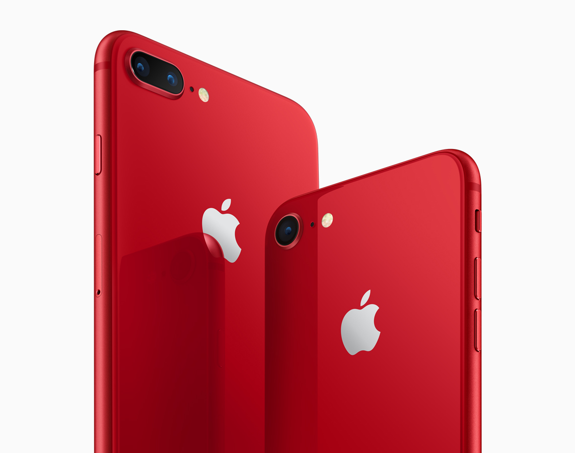 Apple、iPhone 8/8 Plusの(PRODUCT)REDモデルを正式発表 – 注文受付は10日21時30分過ぎから