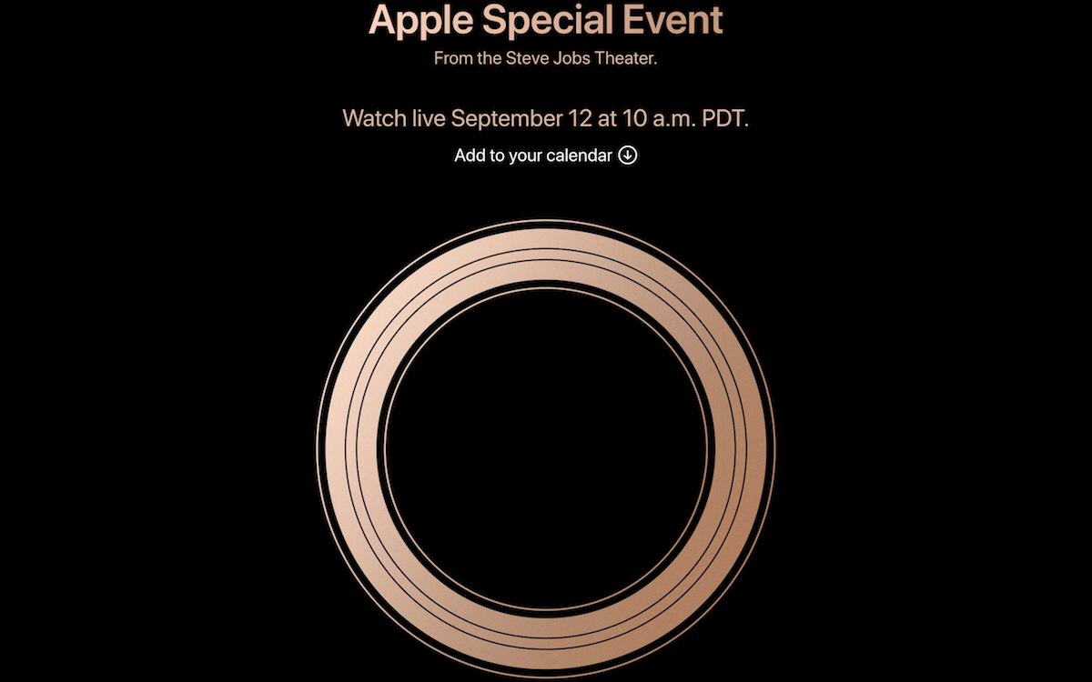 Appleが現地時間9月12日にスペシャルイベントを開催