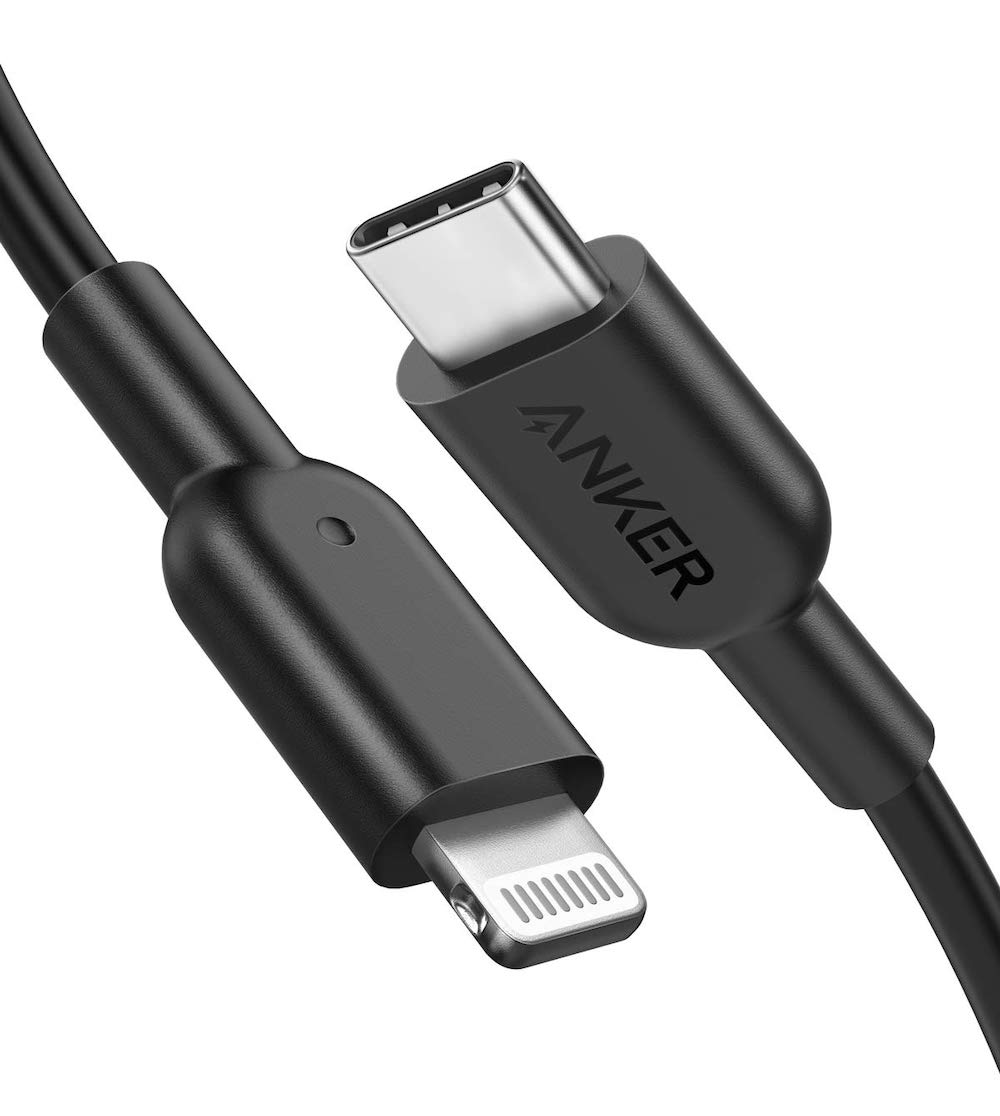 Anker、「PowerLine II USB-C ＆ ライトニング ケーブル」の新色ブラックを入荷
