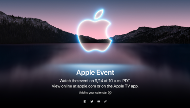 Apple、日本時間9月15日午前2時からスペシャルイベント開催へ