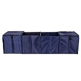 Airbibo 車用収納ボックス 折りたたみ カー 用品 4ボックス 両サイド保冷アルミ蒸着ボックス 保温機能 保冷ボックス 収納BOX 軽自動車 車用収納 フタ付き キャンプ BBQ 家庭用